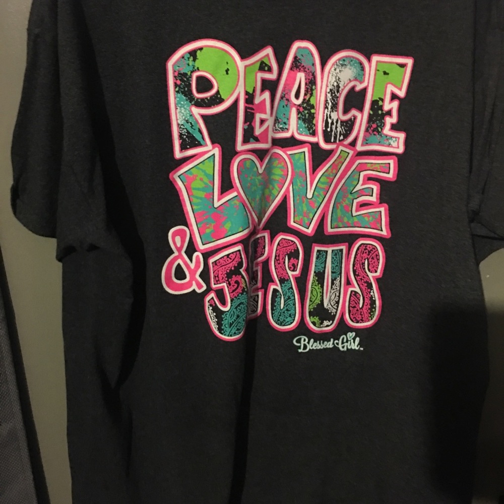 Blessed Girl T Shirt. NEVER WORN!